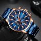 ZEGAREK MĘSKI CURREN KLASYCZNY ELEGANCKI CHRONOGRAF DATOWNIK 6 KOLORÓW 2