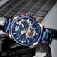 ZEGAREK MĘSKI CURREN KLASYCZNY ELEGANCKI CHRONOGRAF DATOWNIK 5 KOLORÓW 6