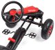 Gokart na pedały Meteor GM/205 czerwony Uniwersalny 6
