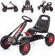 Gokart na pedały Meteor GM/15 czerwony Uniwersalny 9