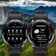 Smartwatch Rubicon SMARTWATCH z GPS męski na bransolecie czarny 4