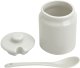 Cukierniczka porcelanowa 180 ml z łyżką i pokrywką 3