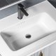 Zestaw mebli łazienkowych z Umywalką Astor 60cm Biały 2