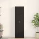 vidaXL Szafa z czarnego dębu 55x25x189 cm z materiału drewnopochodnego 1