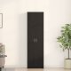 vidaXL Szafa z czarnego dębu 55x25x189 cm z materiału drewnopochodnego 4