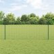 vidaXL Słupy ogrodzeniowe 44 szt. U-Channel zielone 140 cm stalowe (3335919) 1