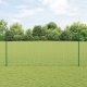 vidaXL Słupki ogrodowe  44 szt. U-Channel Zielony 200 cm Stal 1