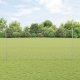 vidaXL Słupki Ogrodzeniowe 44 szt U-Channel Srebrny 200 cm Stal 1