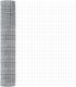 vidaXL VidaXL Euro Płot z 10 Słupkami Srebrnym 1,5x10 m Stal 6