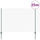 vidaXL Ogrodowe słupki 11 szt. U-Channel Zielone 160 cm Stal, Ogrodzenie sześciokątne Zielone 1.6x25 m Stal 5