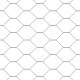 Pale ogrodzeniowe vidaXL 5 szt. U-Channel Szary 40 cm Stal, Ogrodzenie heksagonalne vidaXL Szare 0,4x10 m Stal 6