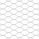 Słupki ogrodzeniowe vidaXL 5 szt. U-Channel Szary 60 cm Stal, Sześciokątne ogrodzenie vidaXL Szare 0.6x10 m Stal 6
