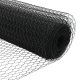 Słupki ogrodzeniowe vidaXL 5 szt. U-Channel Szary 60 cm Stal, Sześciokątne ogrodzenie vidaXL Szare 0.6x10 m Stal 7