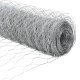 vidaXL Słupki ogrodzeniowe 10 sztuk U-Channel 160 cm Stal ocynkowana, Ogrodzenie sześciokątne 1.6x10 m Stal ocynkowana 9