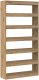 vidaXL Regał Dąb rzemieślniczy Lite drewno 100 x 30 x 198 cm 2