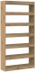 vidaXL Regał Dąb rzemieślniczy Lite drewno 100 x 30 x 198 cm 7