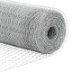 vidaXL Sześciokątne Ogrodzenie 1x100 m Stal ocynkowana, Szpilki ogrodzeniowe vidaXL 13 szt. 32 mm 120 cm Stal ocynkowana 8