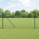 vidaXL Zestaw ogrodzeniowy Zestaw 2 Zielony Metal, Plastik 25 x 1,2 m 4