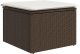vidaXL vidaXL 6-częściowy zestaw sof ogrodowych z poduszkami Brązowy Poli Rattan, vidaXL 2-osobowa sofa ogrodowa z miejscem na rzeczy i poduszkami Brązowa Poli Rattan 7