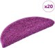 vidaXL Maty na schody 20 szt. Fioletowe 65x21x4 cm 1