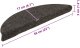 vidaXL Maty na schody samoprzylepne 20 szt. Antracyt 56x17x3 cm 8