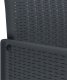 Zestaw jadalniany do ogrodu vidaXL 17 elementów z poduszkami Antracytowy Rattan syntetyczny, Stół ogrodowy vidaXL Antracytowy 250x100x73 cm Rattan syntetyczny, Stół ogrodowy vidaXL Antracytowy 150x100x73 cm Rattan syntetyczny, Krzesła ogrodowe vidaX 7