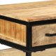 vidaXL Biurko  100x50x75 cm z litego drewna z surowego mango 9