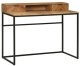 vidaXL Biurko  110x50x87 cm z litego drewna akacjowego 3
