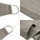 vidaXL Żagiel przeciwsłoneczny, 160 g/m, jasnoszary, 3x3x3 m, HDPE 5