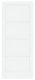 vidaXL Drzwi wewnętrzne  'ORKDAL'Białe 83x202x4 cm Z litego drewna sosnowego 8