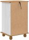 vidaXL Komoda 'ASKIM'Biała 45,8x40x79 cm Drewno Lite Sosnowe 8