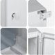 vidaXL Szafka kontrolna IP65 Wodoodporna Szara 35x19,5x50 cm z Plastików ABS 7