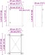 vidaXL Szafa Sterownicza IP65 Wodoodporna Szara 40x20x60 cm z Plastiku ABS 7