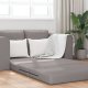vidaXL Sofa łóżko  2-w-1 Taupe 148x71x83 cm Tkanina 5