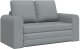 vidaXL Sofa rozkładana  2 w 1 Jasnoszara 148x71x83 cm Tkanina 2