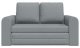 vidaXL Sofa rozkładana  2 w 1 Jasnoszara 148x71x83 cm Tkanina 7