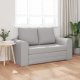 vidaXL Sofa rozkładana 2-w-1 w kolorze chmur szary 148x71x83 cm Tkanina 5