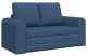 vidaXL Floor Sofa Bed 2 w 1 Niebieska 148x71x83 cm Tkanina 3