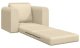 vidaXL Sofa Łóżko 2 w 1 Kremowa 98x71x83 cm Tkanina 6