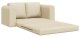 vidaXL Sofa rozkładana 2 w 1  Kremowa 148x71x83 cm Tkanina 7