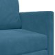 vidaXL Sofa podłogowa 2 w 1 Niebieska 124x204x61 cm Aksamit 10