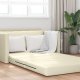 vidaXL Sofa Ziemna 2 w 1 Kremowa 124x71x78 cm skóra ekologiczna 6