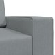 vidaXL Sofa łóżko 2 w 1 jasnoszare 245x150x60.5 cm Tkanina 9