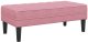 vidaXL ławka  Różowa 113x57x39 cm Aksamit 2