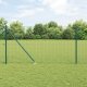 vidaXL Słupki ogrodzeniowe  z ostrym końcem 7 szt. 32 mm 140 cm ze stali galwanizowanej 3
