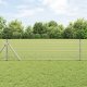 vidaXL Ogrodzenie ze spawanej siatki 0.4x100 m Stal ocynkowana 1
