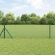 vidaXL Zielone ogrodzenie z drutu spawanego 0,6x50 m ze stali 1