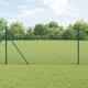 vidaXL vidaXL Zielone ogrodzenie z drutu spawanego 1x50 m Stal 1