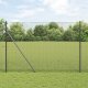 vidaXL Ogrodzenie z drutu spawanego Szary 1.6x10 m Stal 1