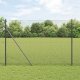 vidaXL Ogrodzenie z drutu spawanego szare 1,5 x 25 m stalowe 1